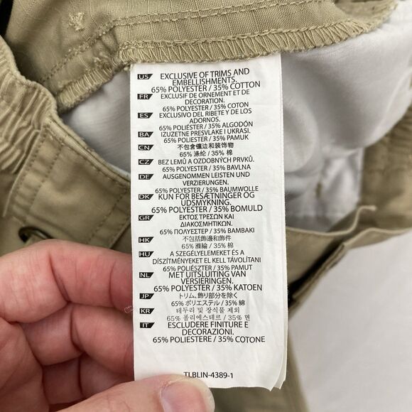 511 Tactical Cargo Pants Womens 18 Khaki Tan Straight Leg Pockets EMT Military - Picture 10 of 13